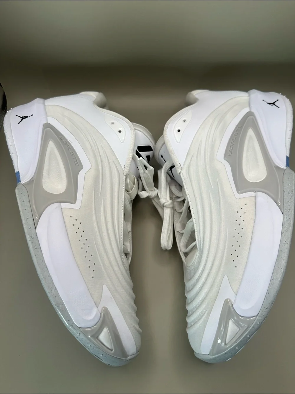 Jordan Luka 3 TB White Grey Fog FQ7453-106 Men’s Size 14 Doncic Sneakers Shoes.